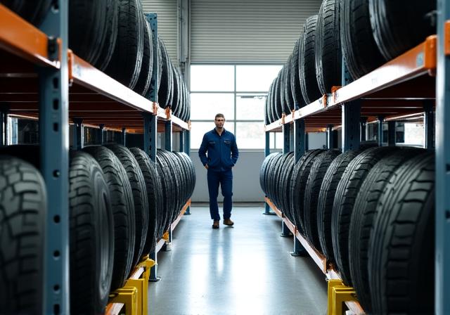 Servizio di stoccaggio gomme presso Calligrova Autos